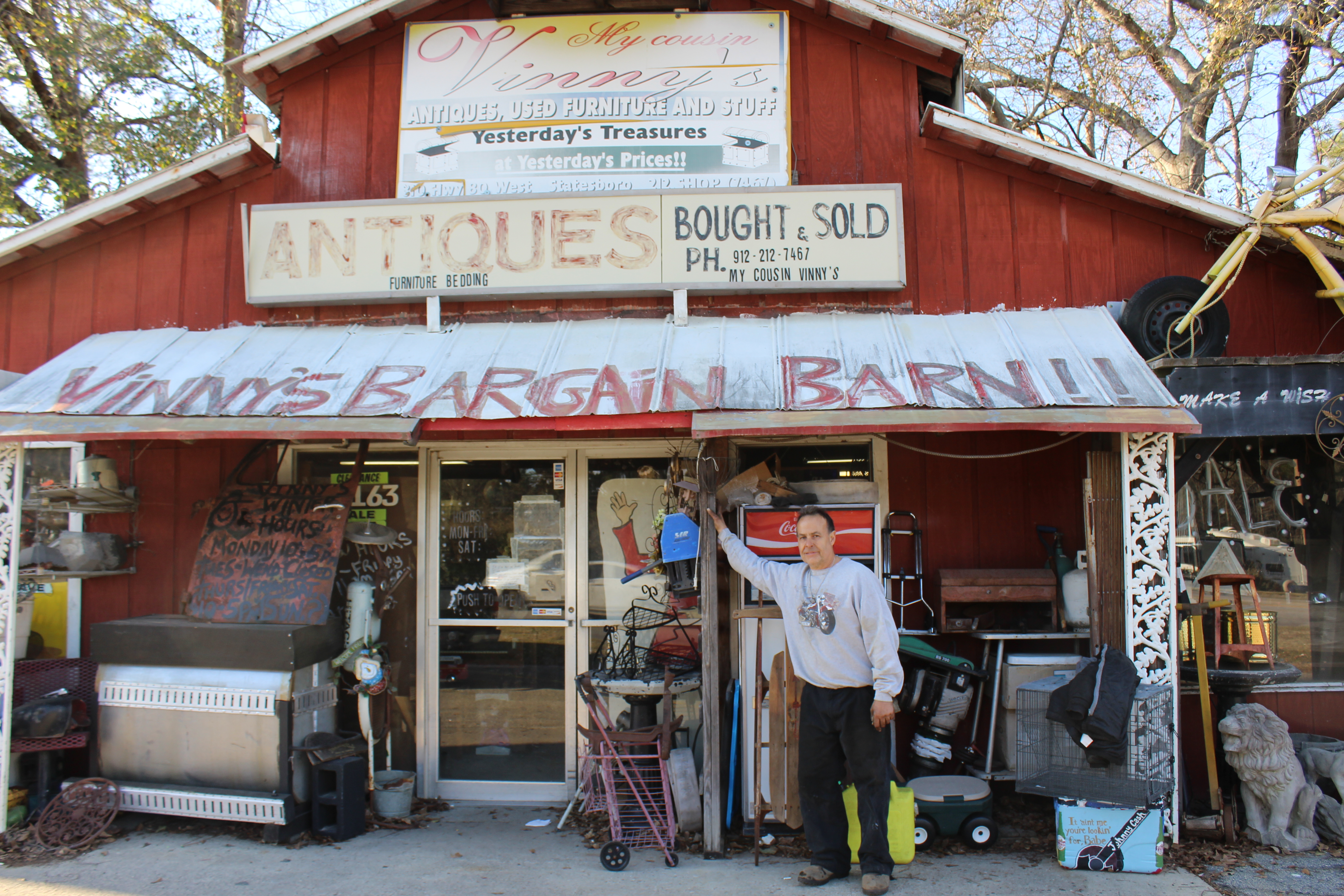 The Georgia picker: The man behind My Cousin Vinny’s Bargain Barn