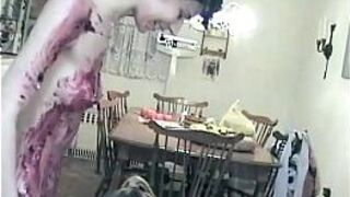 messy fun with fruit pies - porn video