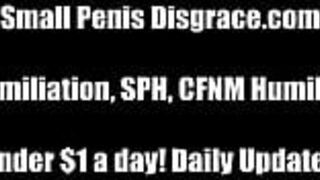 The truth is you have a tiny dick SPH - porn video