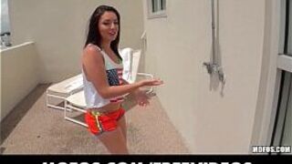 Sexy GF has her first time anal fucking filmed on camera - porn video