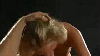 Leah Wilde gagging for cum - porn video