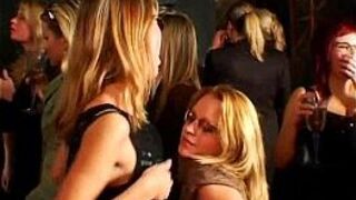 Club chicks gone wild at party - porn video
