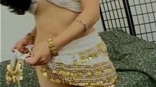 Wild Indian sucking fucking two cocks - porn video