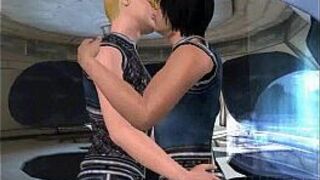 On a spaceship these hot twinks suck eachother off - porn video