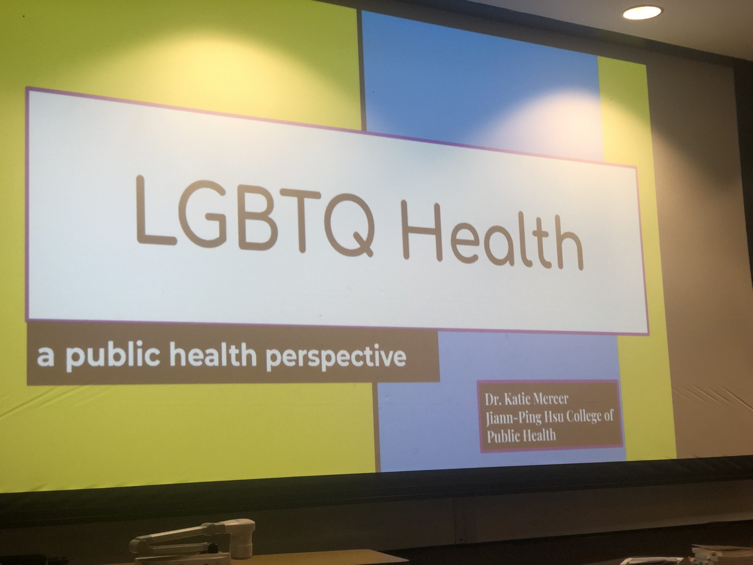 Taking Pride in Your Health: Presentation Aims to Address Healthcare Issues Faced by the LGBTQ+ Community